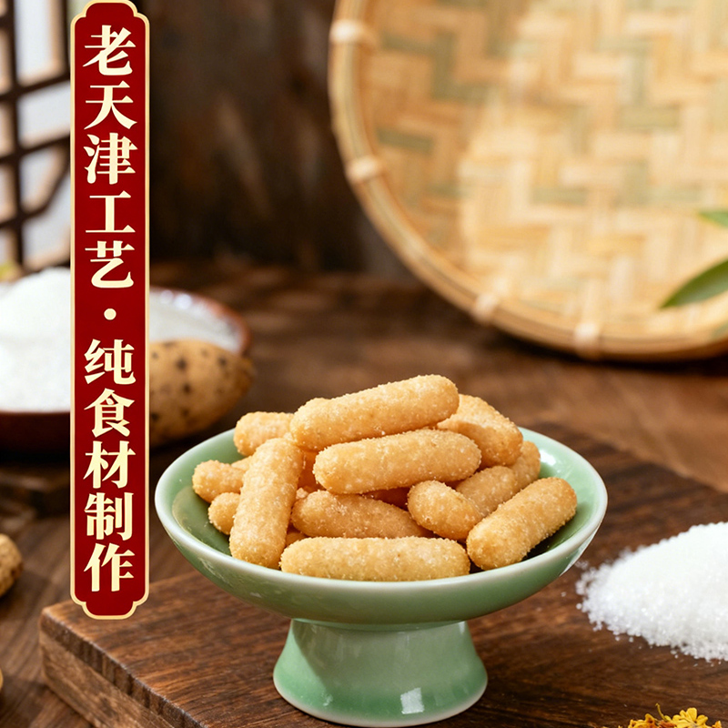 津满斋传统酥类糕点怀旧零食