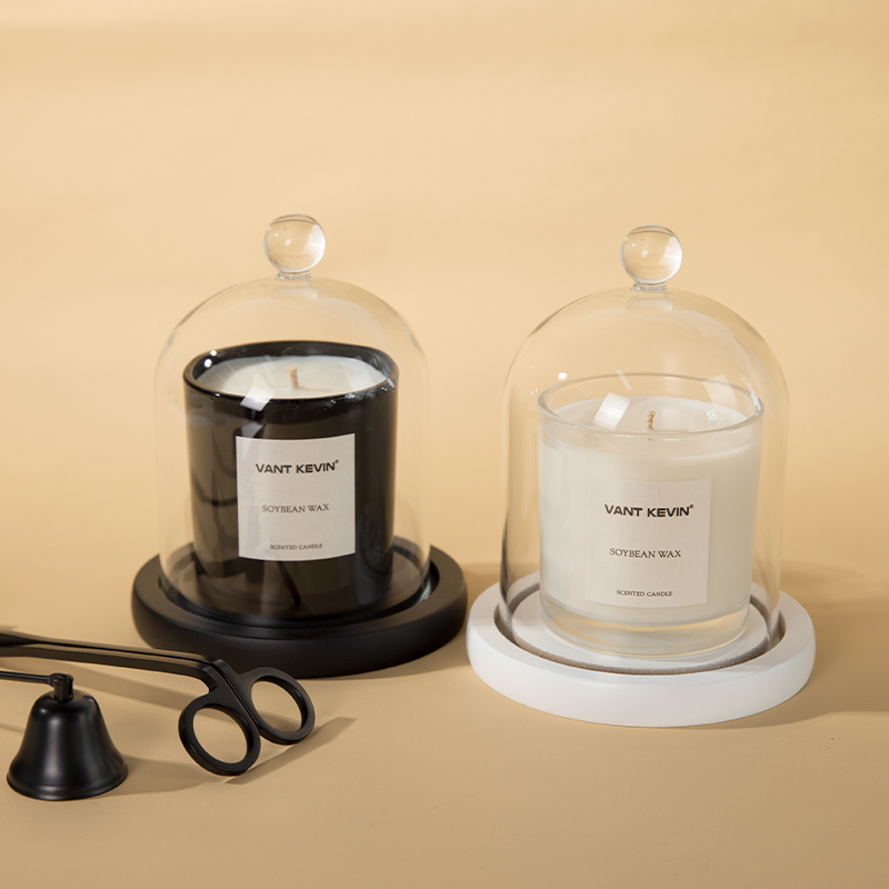 香氛蜡烛玻璃专用防尘罩大透明灭烛罩客厅桌P面摆件扩香石玻璃罩