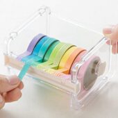 包邮 手账和纸胶带切割器 大号胶纸透明胶布胶带机胶带座胶带机