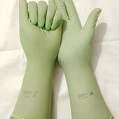 一次性牛筋乳胶贴手套家务防水厨房做饭洗碗加长加厚餐饮农场