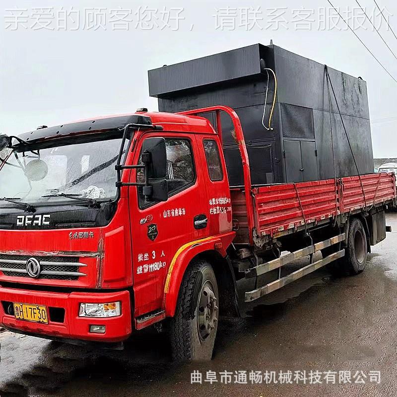 尘供电厂锅炉灰渣方箱式车载吸灰直车150m长流动使用负QL-125压吸