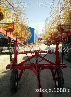 机四麦田稻田搂草机草场轮牵引稻草集液压圆NUE盘式收搂草机