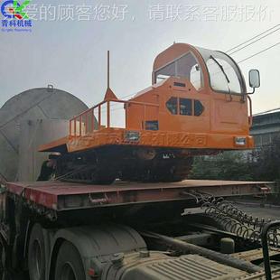656复杂地物形货胶运输设备 水田履带转运设 柴油农用橡履带输车