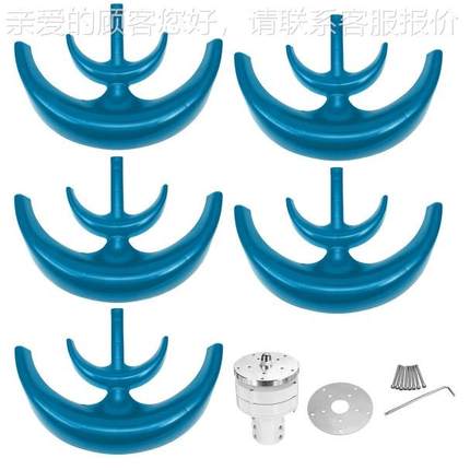 500机W峰/500W值12V24V 5叶片灯控笼型风力发电，内置制器-24V