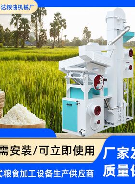新款碾米机日产15吨砻碾组合米机一体式柴油机款成套设备加工定制