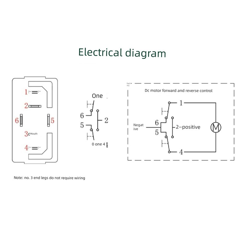 Rv脚踏升降开关步进单控开关12V/2G4V环保阻燃耐用Rv改装配件