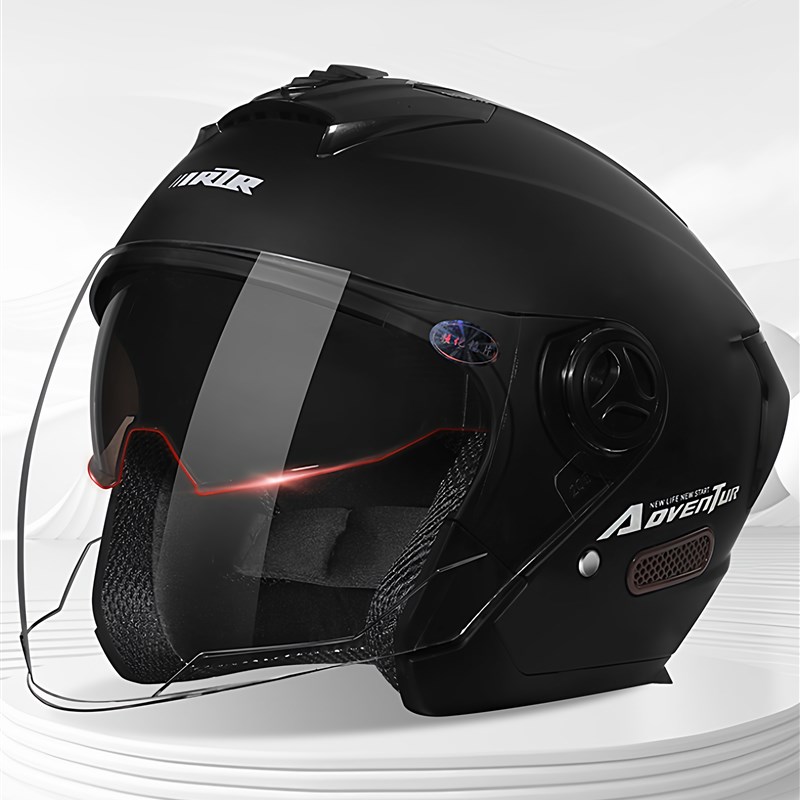 摩托车头盔3c认证国标l4分之3半盔男女士四季通用踏板电动车安全