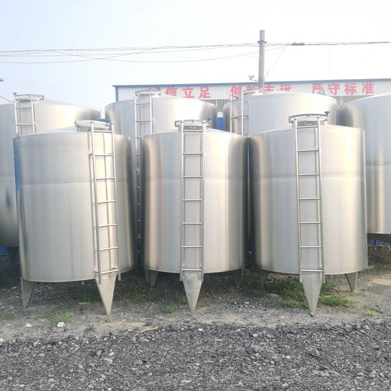 立式304不锈钢储酒罐 白钢储酒罐 2吨5吨10吨储酒容器