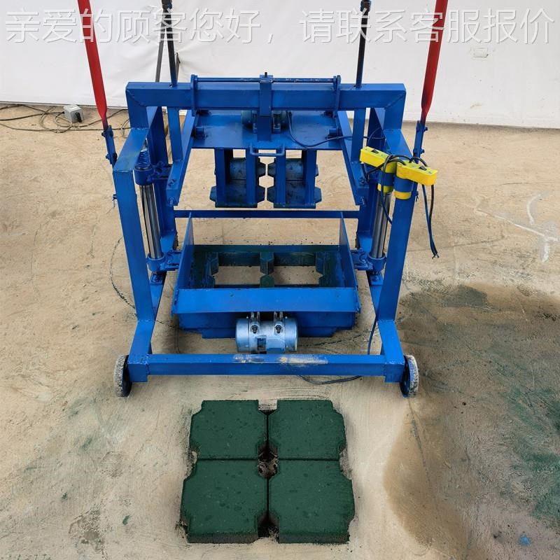 移动直推砖 免烧水型泥机砌500块成机制 标砖空心砖砖机