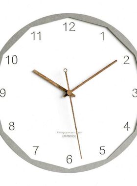 EMITDOOG北欧创意简约时尚挂钟欧式家用钟表现代客厅时钟墙面装饰