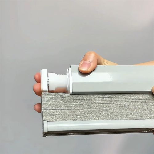 免打孔外置锂电池电动日夜蜂巢帘风琴帘