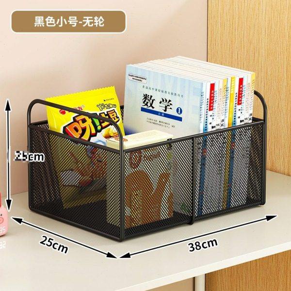 桌下书架落地桌面置物架书包收纳柜移动公室儿童带轮小推车包邮,收纳整理,书桌收纳置物架,淘宝优惠券,粉丝福利购,淘宝优惠卷