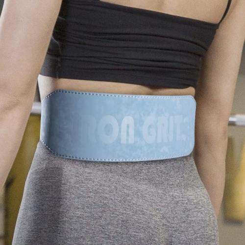 牛皮健身腰带女深蹲硬拉举重运动护腰带训练力量举腰带