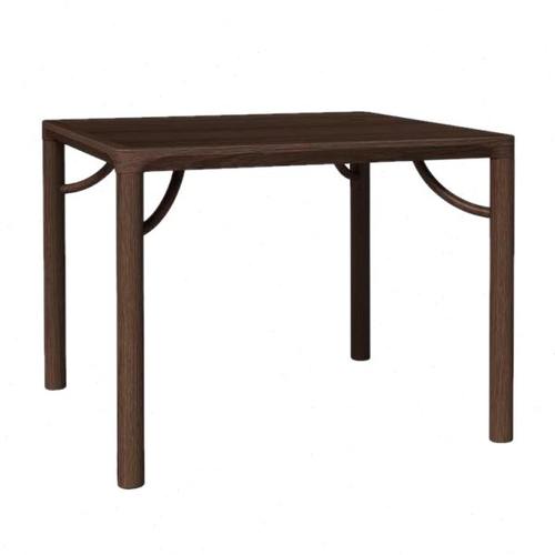 新中式茶桌椅组合禅意实木黑胡桃木正方形餐桌打牌桌棋牌桌供桌