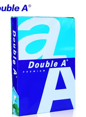 Double A打印纸达伯埃泰国原装进口70克复印纸A3A4白色D单包500张