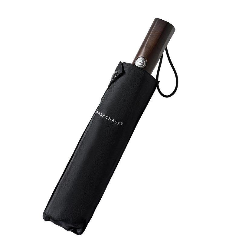 大风也吹不翻加粗伞骨全自动三折叠雨伞防风抗风男女纯色商务单人