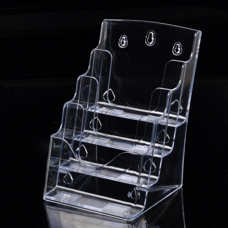 4层有机玻璃桌面展示架A5四层亚克力资料架展示架前台宣传架银行