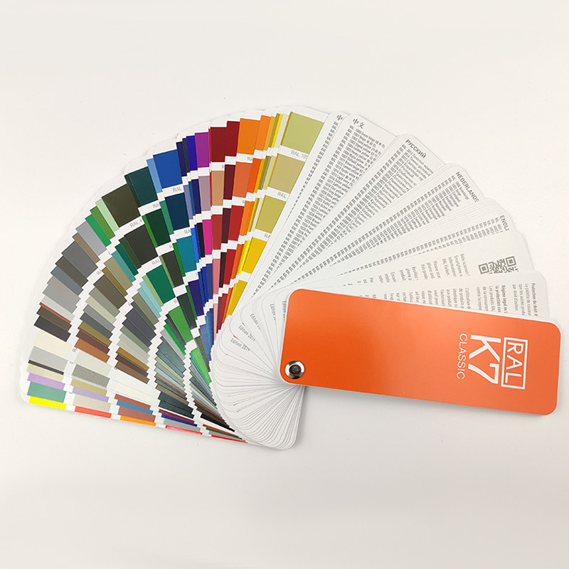 德国RAL色卡K7色卡-德国劳尔色卡欧标-标准色卡油漆涂料色卡 