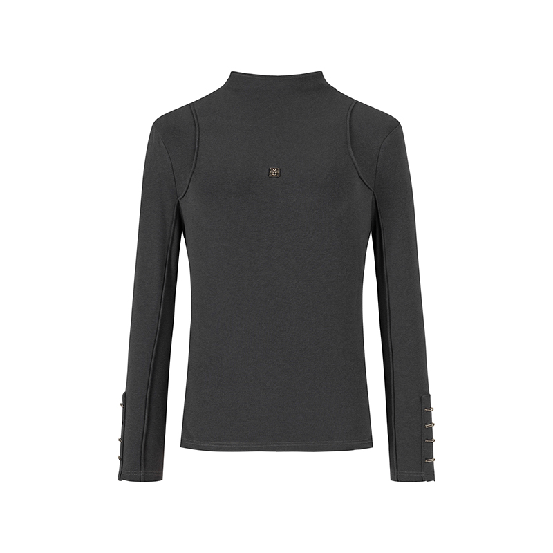 【时菲菲】商场同款冬季蓄热纤维百搭打底衫N0310A44117