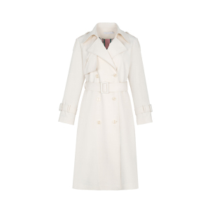 立体剪裁直筒宽松版 商场同款 风衣N118B33338 时菲菲