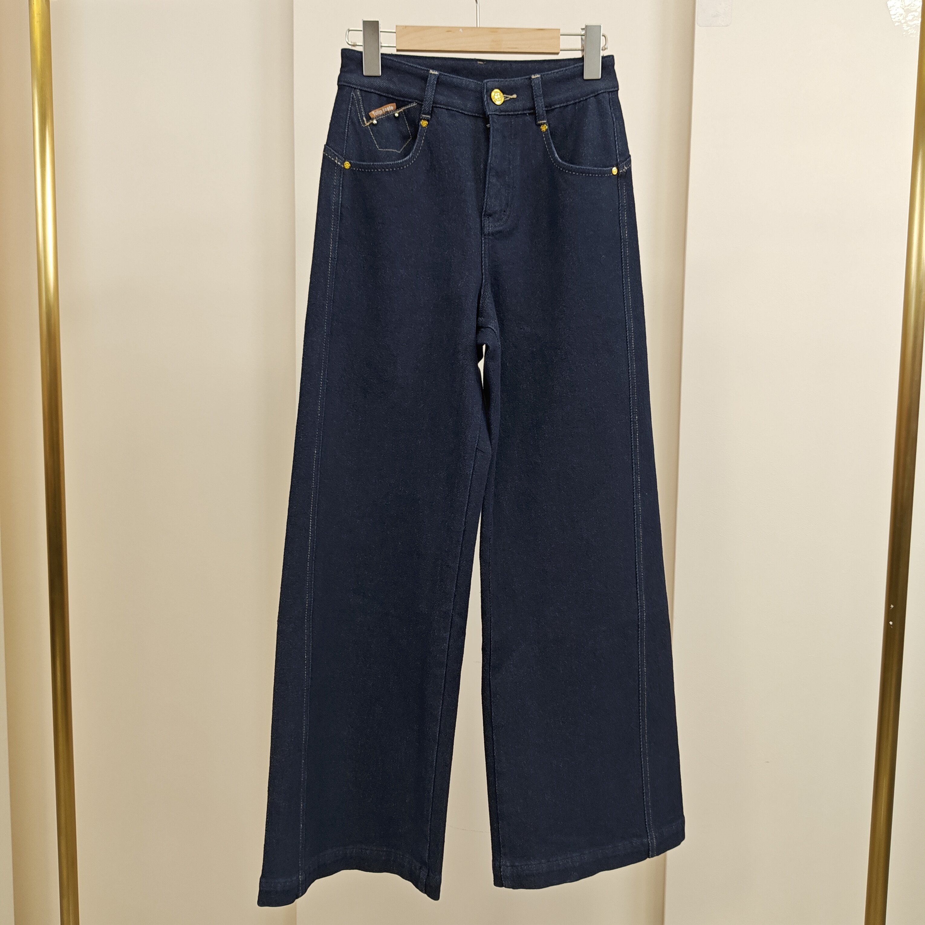 【时菲菲】商场同款春秋新品原色直筒牛仔裤N131A51677
