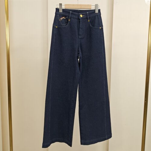 【时菲菲】商场同款春秋新品原色直筒牛仔裤N131A51677