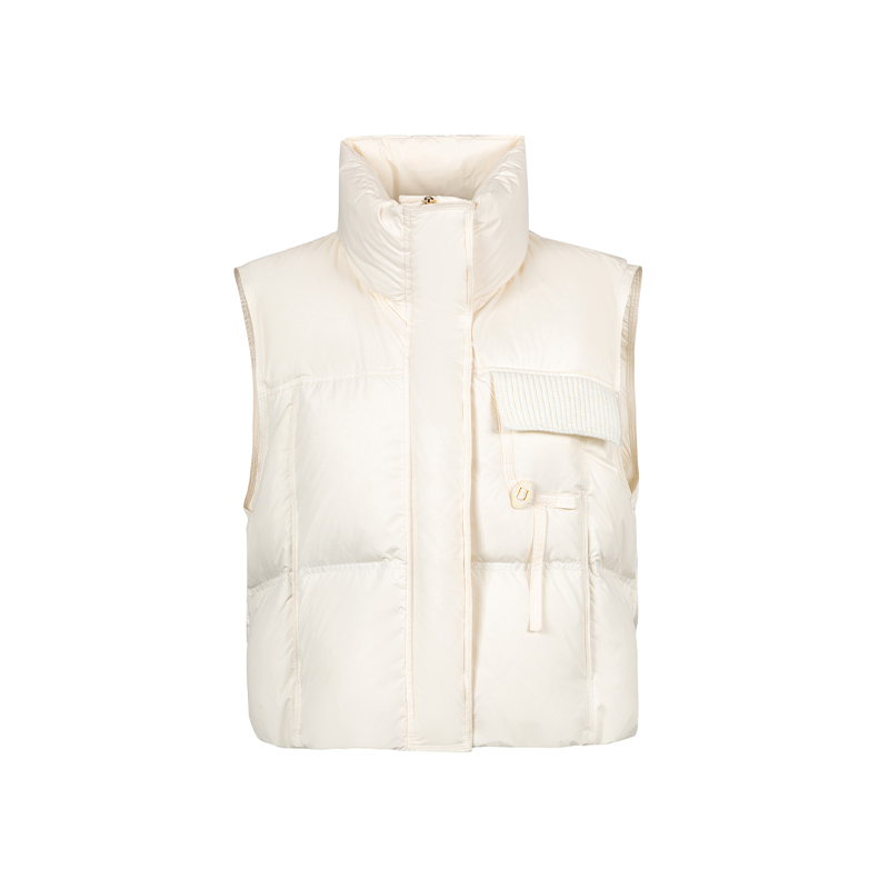 【时菲菲】郁香菲商场同款冬季新品羽绒马甲N1010A44804