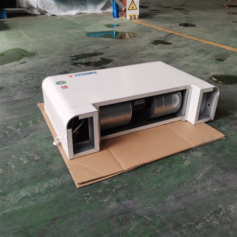 明装风机盘管 卧式立式盘管机组 水暖煤改电空气能家用出风暖气片