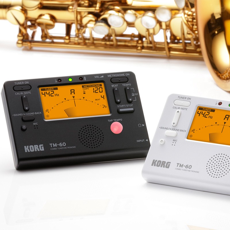 KORG科音TM60调音器古筝二胡琵琶小提琴通用S校音器定音表节拍器