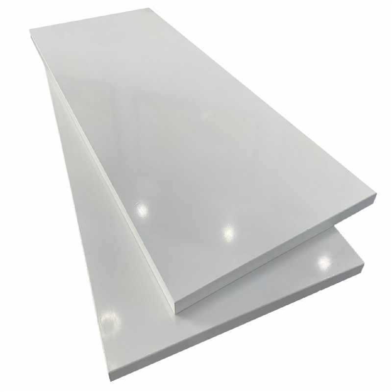 定制18厚无味实木木板亮面高光板衣柜搁板上墙层板书架隔板