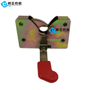 东风农机DF504 754 854拖拉机E配件前机罩盖锁挂钩扣引擎把手原装