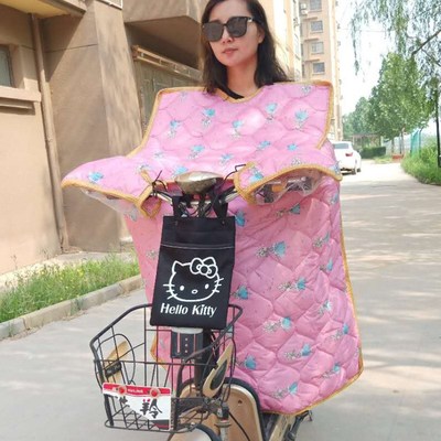 夏季电动b摩托车挡风被生产加工一件代发微厚薄款双面防水连体分