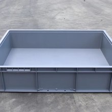EU8616周转箱塑料物流运输A筐长方形加厚工业收纳盒养龟养殖盆