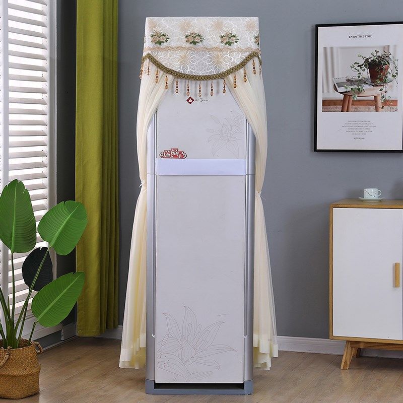 客厅空调罩空调套防尘防晒立式客厅长方形柜机防尘罩2P3P开机不取