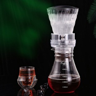 冰滴咖啡壶茶叶滴漏式萃取壶玻璃冷萃咖啡茶滴壶冰酿冷泡壶萃茶壶