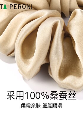 丹麦Evita Peroni/依慧达2024新款真丝发圈大肠圈大号发绳女发饰