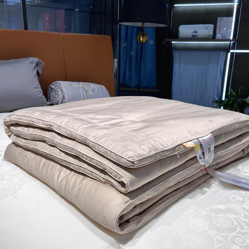 高端80支天丝棉蚕丝大豆蛋白纤维春秋被四季被空调被5斤6斤双人