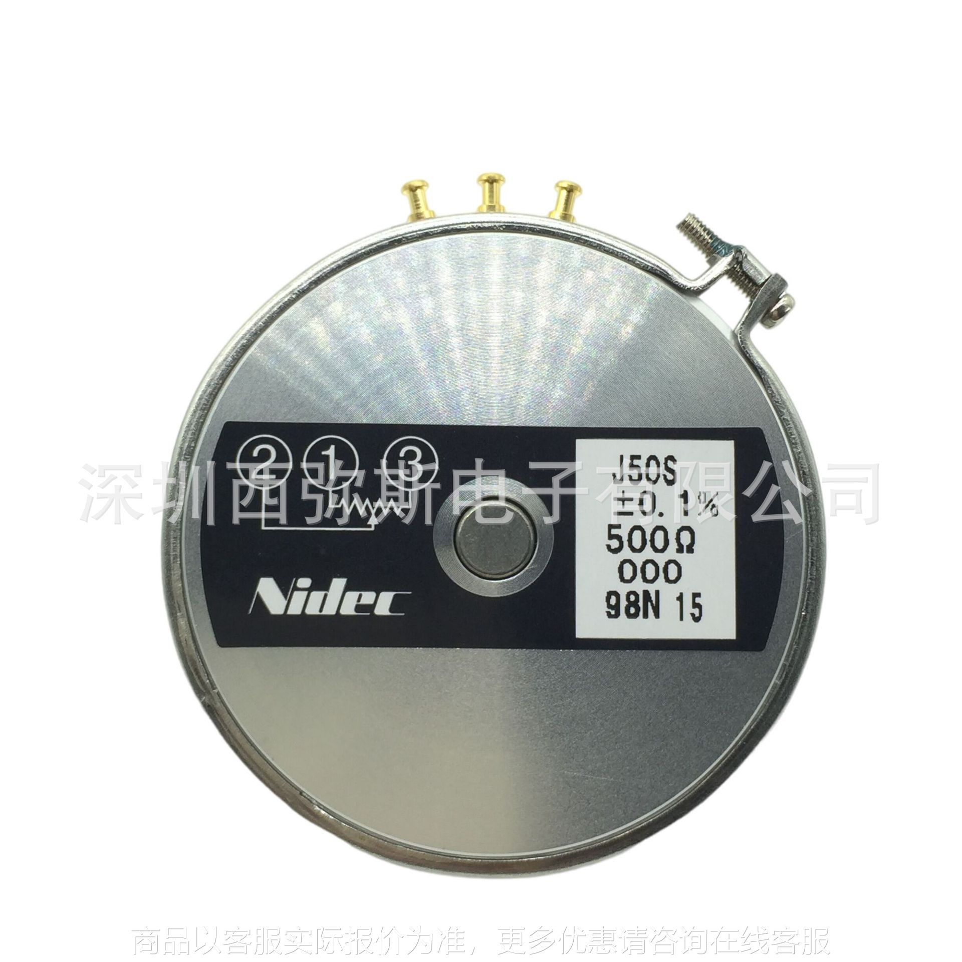 全新日本 科宝精密线绕电位器50 500Ω 阻值500欧图片