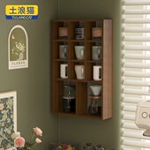 多格杯架墙上置物架厨房水吧台亚克力多功能杯子展示架咖啡杯架