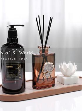 KINO奇诺卫生间摆件高档轻奢样板间厕所装饰品浴室洗手台香薰托盘