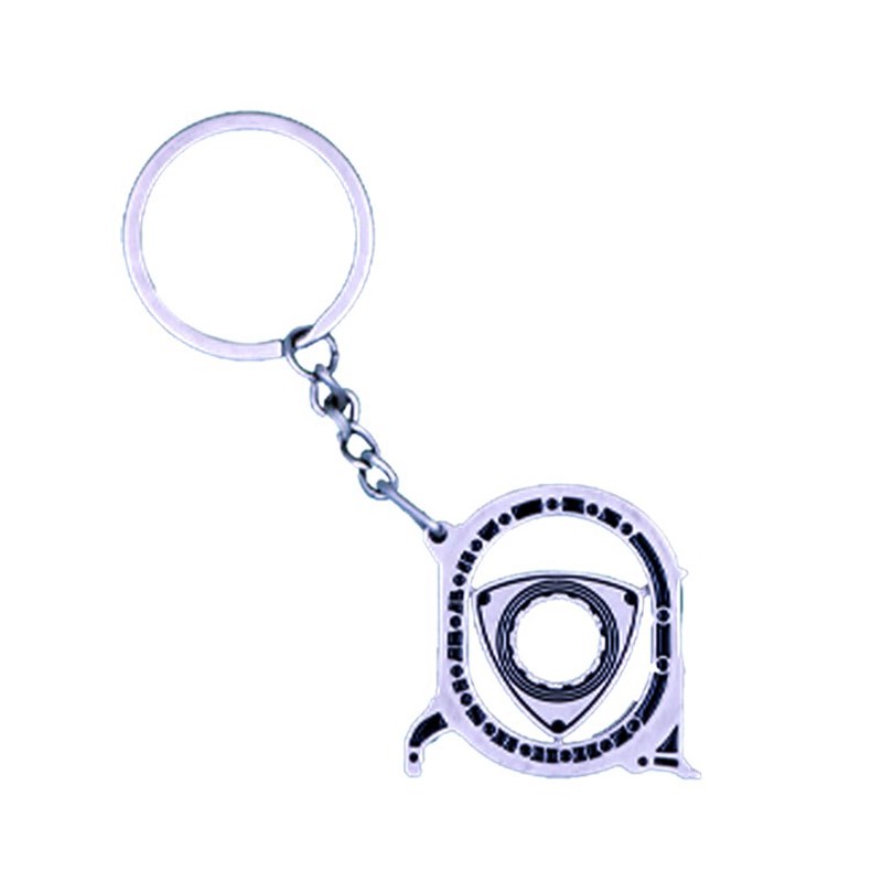 马自转子发动机模型钥匙扣汽车引擎车迷链个性挂件潮流金属创意
