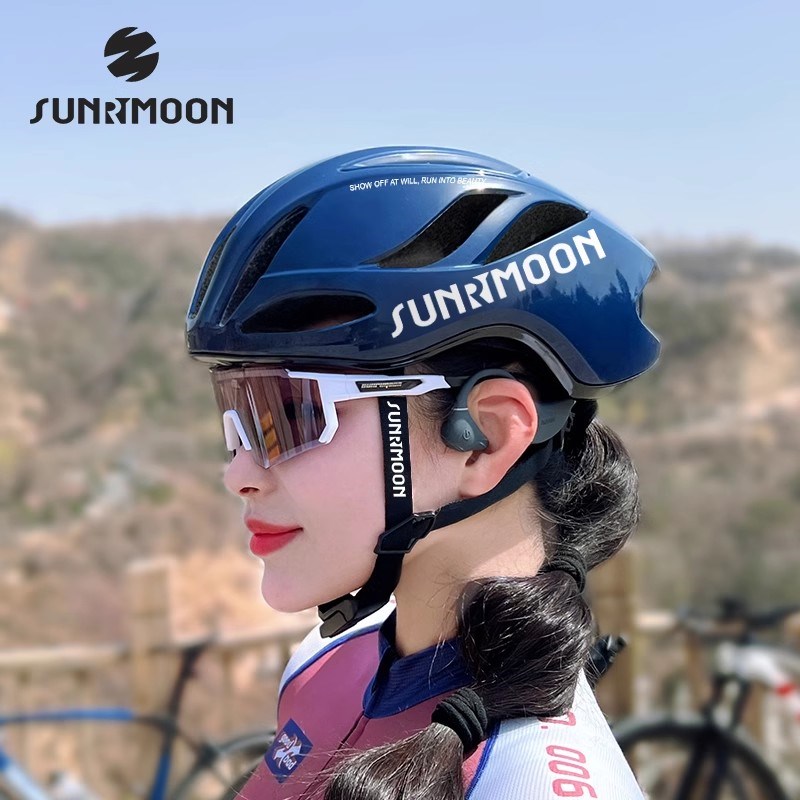 so森瑞梦骑行头盔公路山地自行车一体成型男安全帽3D GID