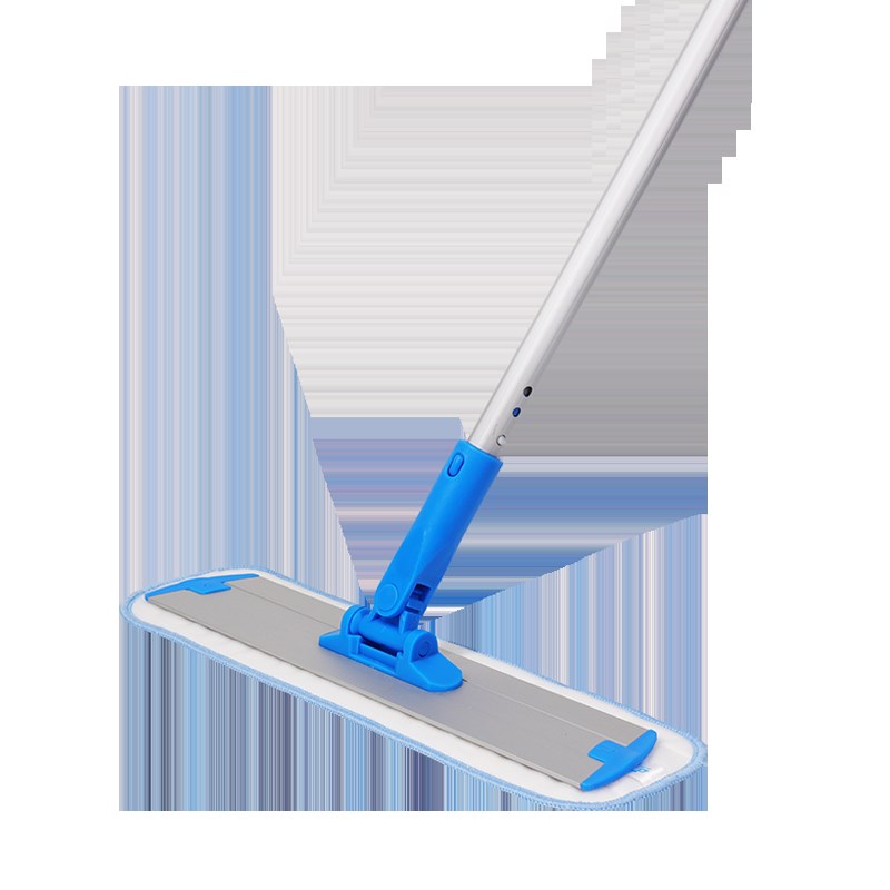 意大利C施达44cm超细纤粘扣式平板拖把木地板地拖尘推铝板平推