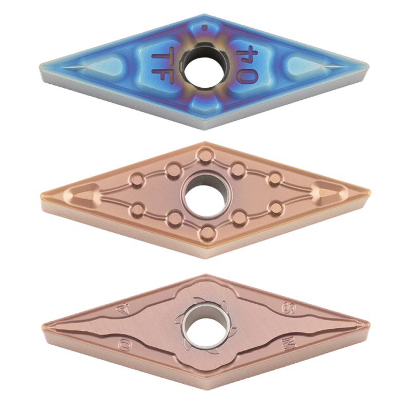 数控刀片35度菱形双面VMG160404-F 08-MS/-SM钢件不锈钢通用