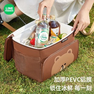 LIE 大容量外卖箱 FIEDS保温箱冷藏箱包车载冰箱户外冰袋便携式