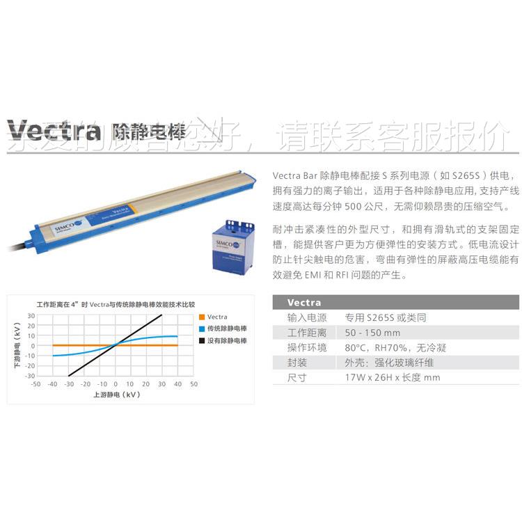 SIMO离棒VECTR子A静电消除器VECTRA 高压电S源S265C 除静电设备离