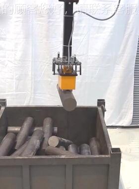 棒料管机器人磁力手电机永磁夹圆具WIM抓电永磁吸盘械手夹具悍威