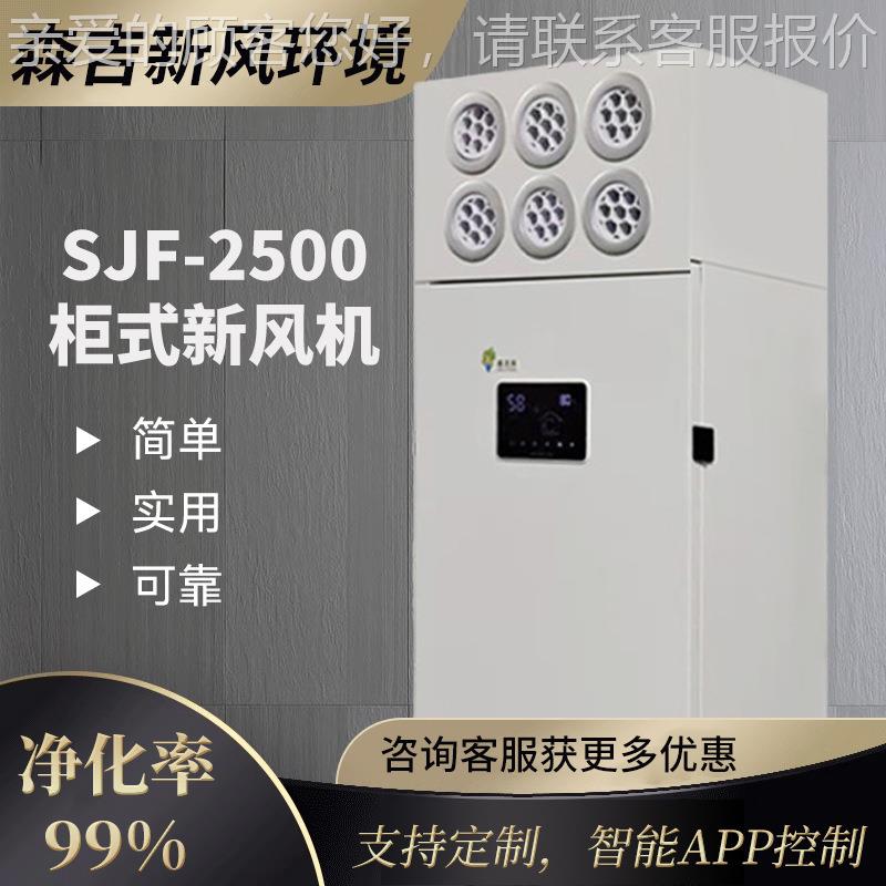 新风换气机家用柜全热交换智能气杀菌除CYC异味柜式器新式风换机