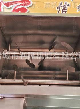 自动双拌绞龙拌馅机机 肉馅子馅AEI搅拌 香肠菜馅包料机