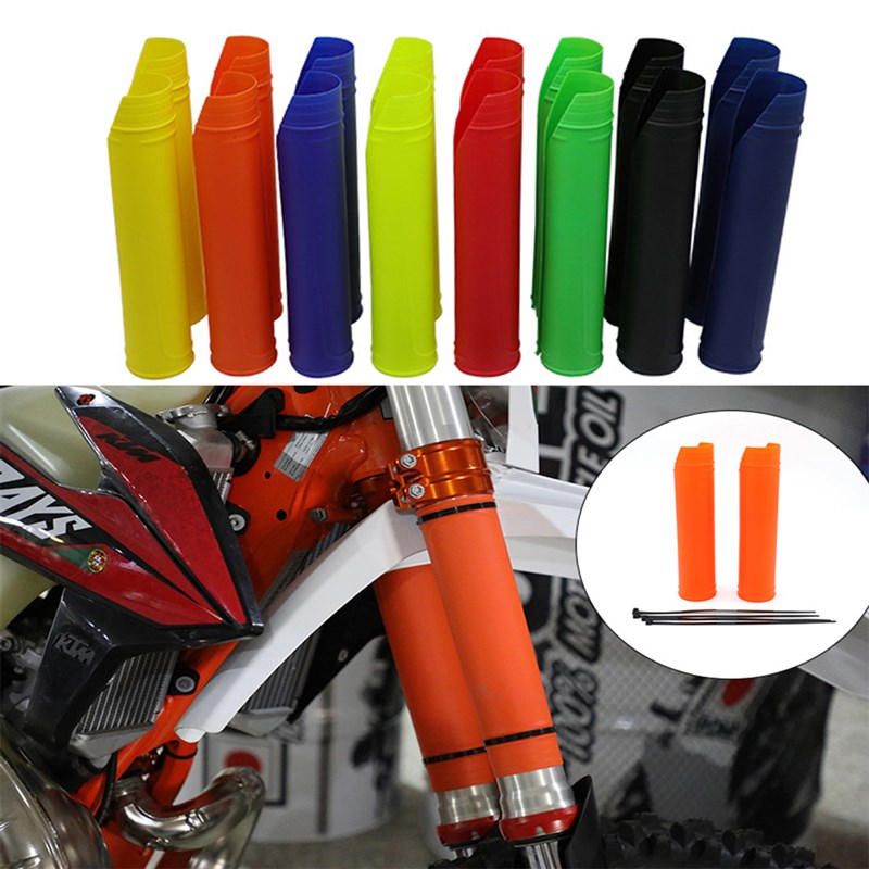 越野车摩托通用前叉保护套前减震保E护前叉保护板防摔防花防尘套